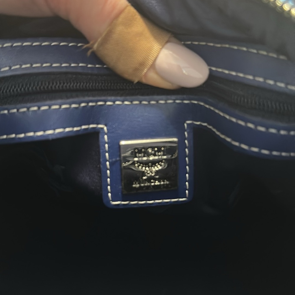 MCM Vintage VISETOS BOSTON Bag Monogram Handbag - Picture 13 of 14